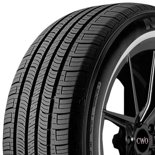 Nexen N Priz AH5 195/75R14 Tire - Three-Quarter Tread & Sidewall Angle View