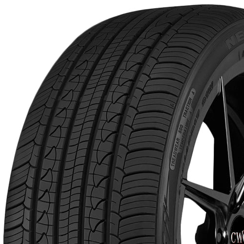 Nexen N Priz AH8 P245/50R17 Tire - Three-Quarter Tread & Sidewall Angle View