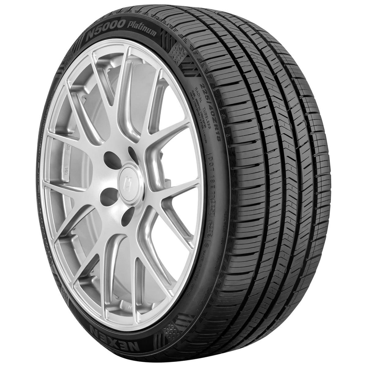Nexen N5000 Platinum 225/55R18 Tire - Tread Grooves & Siping Detail