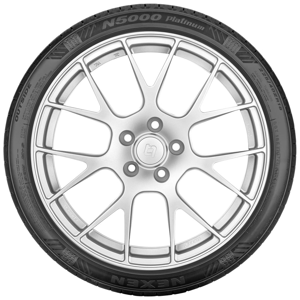 Nexen N5000 Platinum 275/35R19 Tire - Perspective Studio Angle