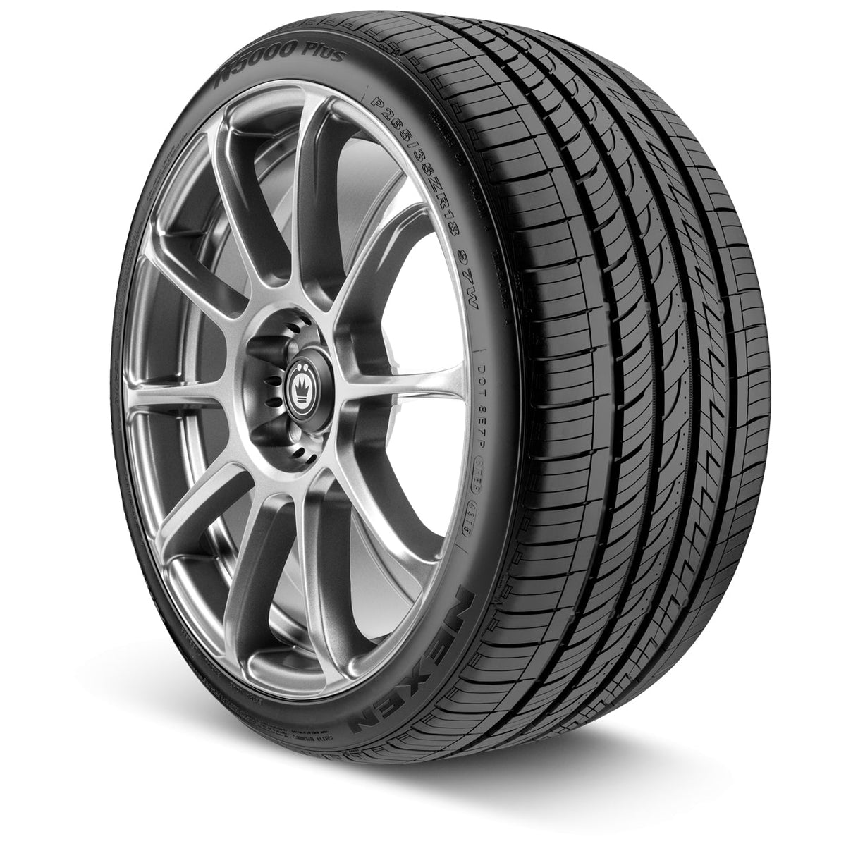 Nexen N5000 Plus 225/65R17 Tire - Tread Grooves & Siping Detail