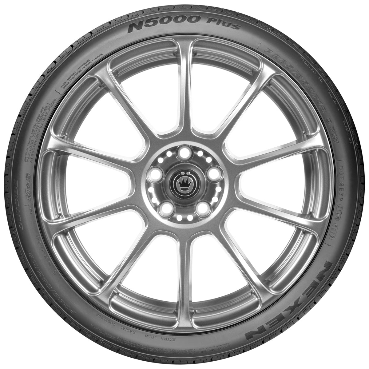 Nexen N5000 Plus 235/65R17 Tire - Sidewall & Rim Protector Detail