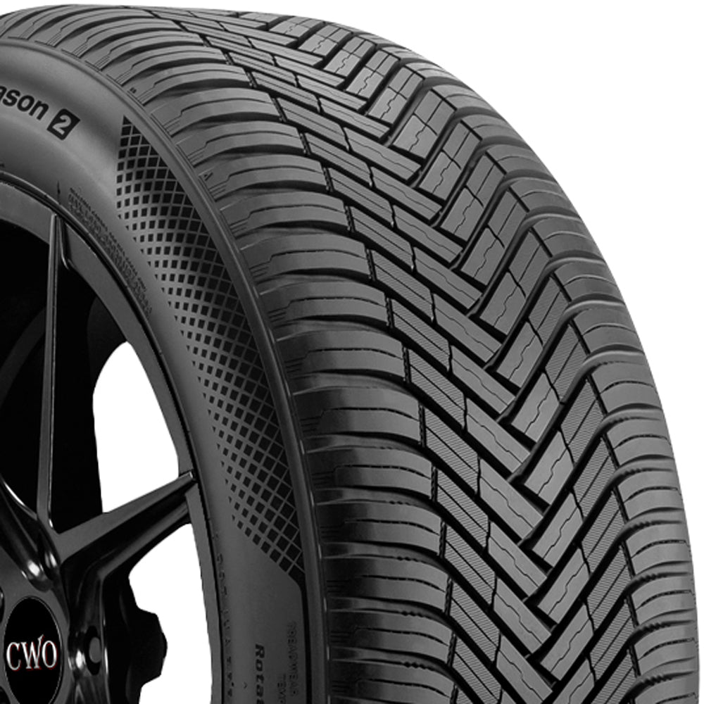 Nexen N Blue 4 Season 2 255/50R20 Tire - Three-Quarter Tread & Sidewall Angle View