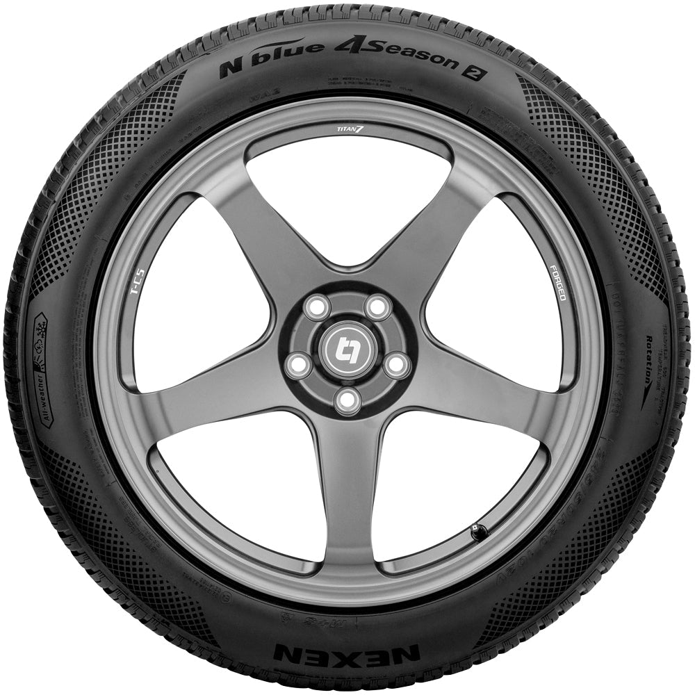 Nexen N Blue 4 Season 2 245/50R20 Tire - Sidewall & Rim Protector Detail
