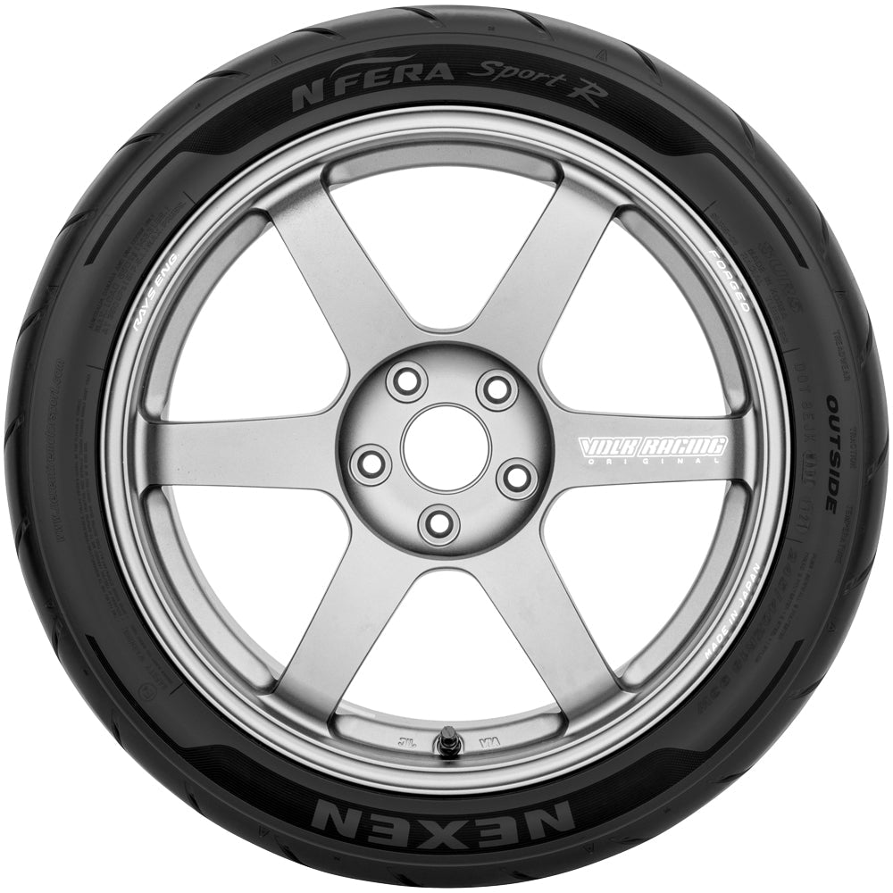 Nexen N Fera Sport R 255/40R17 Tire - Sidewall & Rim Protector Detail