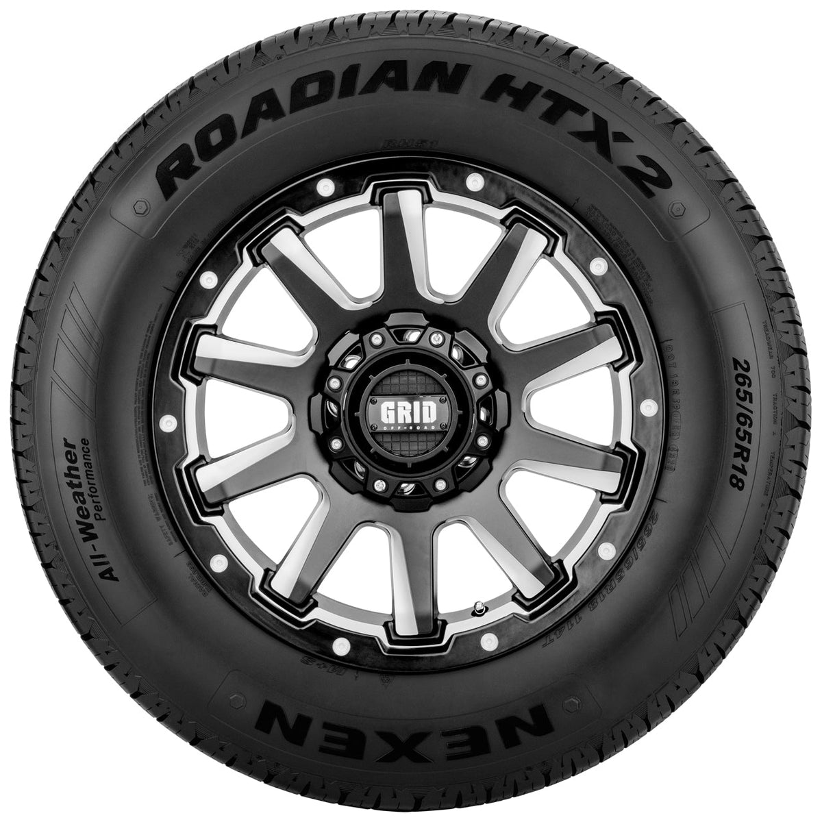 Nexen Roadian HTX 2 235/60R18 Tire - Perspective Studio Angle