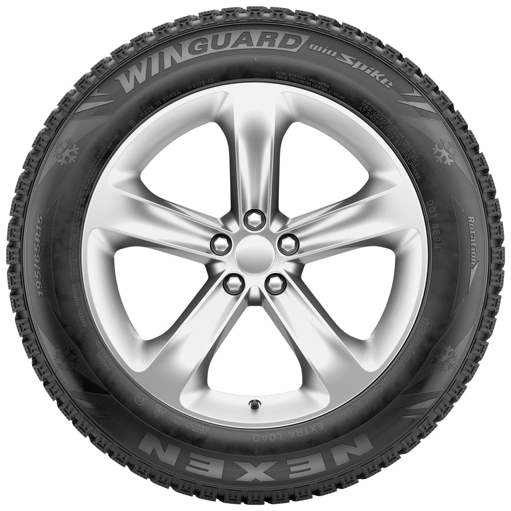 Nexen Winguard Winspike SUV 195/75R16C Tire - Sidewall & Rim Protector Detail